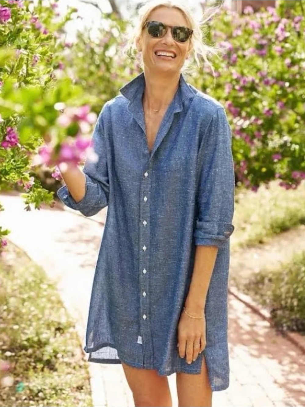 Frank & Eileen Hunter Linen Dress